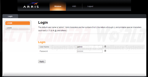 router-login