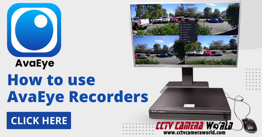 How to use AvaEye Recorders