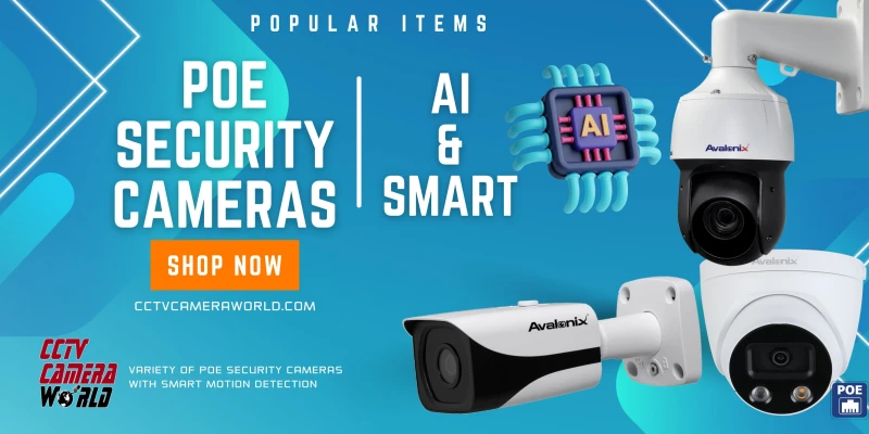 دوربین های امنیتی PoE را خریداری کنید