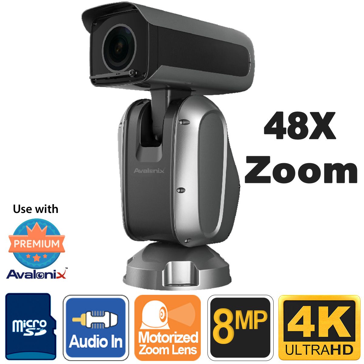 Gather preposition Onset 4K Ultimate Long Range Night Vision PTZ Camera, 40X Zoom
