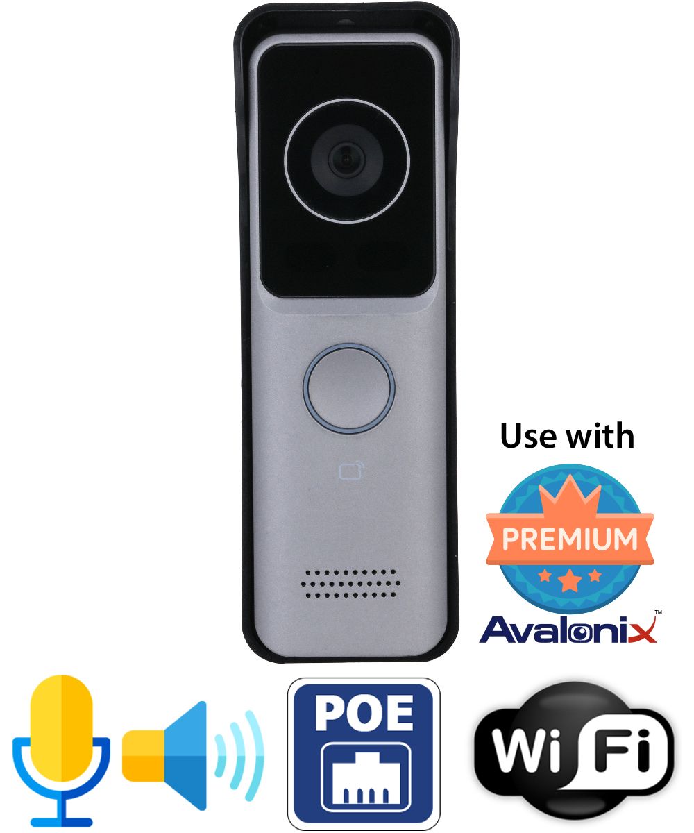 WiFi Doorbell Camera with PoE