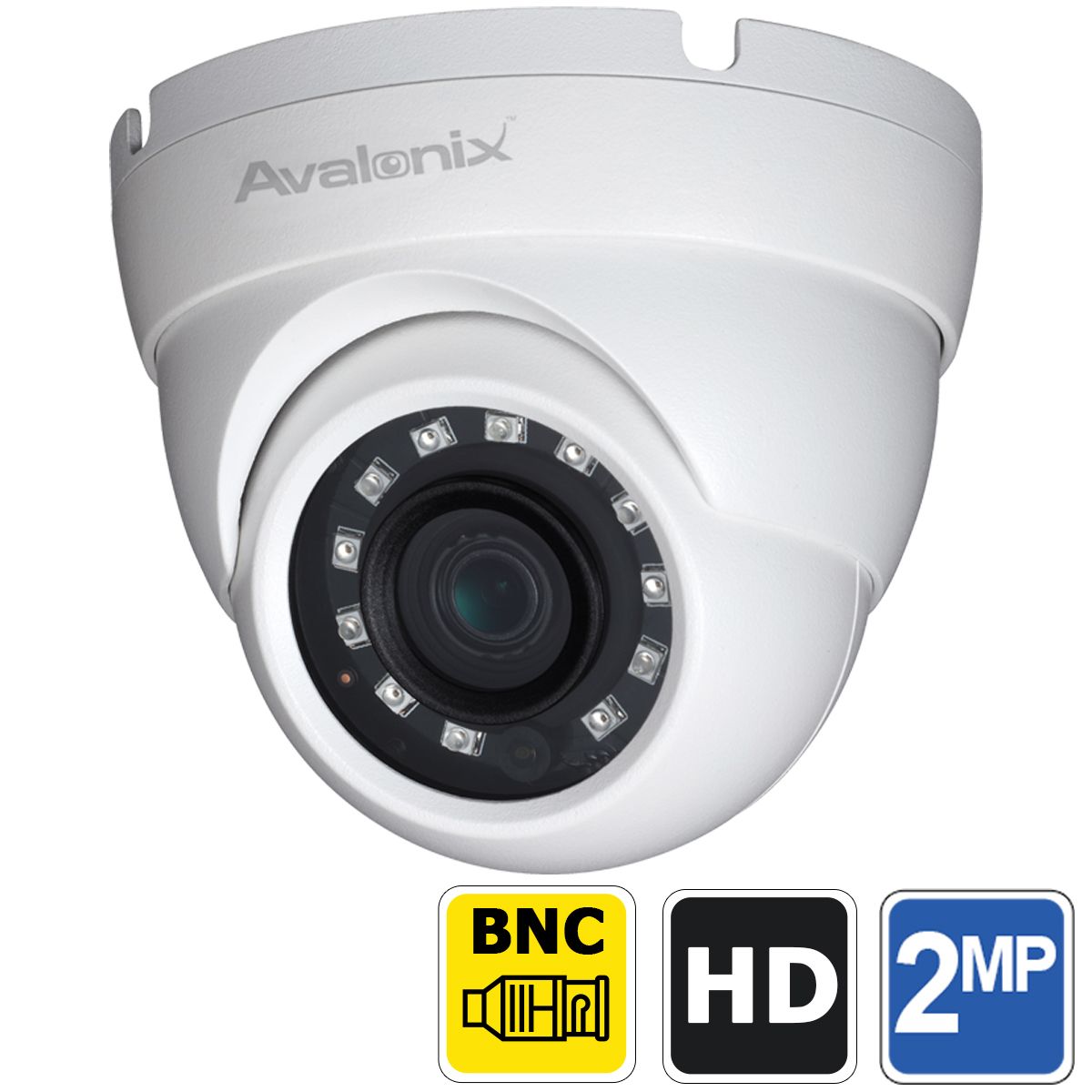 1080P Analog Dome Camera, White