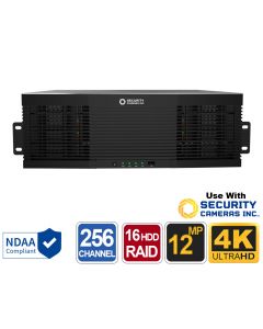 256 Channel 4K NVR with RAID, NDAA Compliant by Security Cameras Inc
