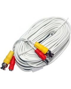 25ft Siamese Cable, White