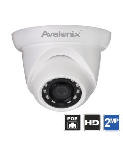 1080P 2MP Dome Camera PoE with Night Vision