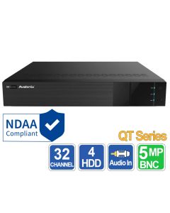 QT Series 32 Channel DVR, NDAA Compliant