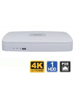 4 Channel 4K NVR with PoE