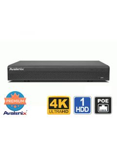 4 Channel 4K NVR with PoE