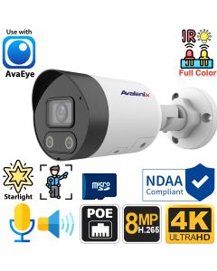 4K Two-way Audio AI Smart Camera with Active Deterrence, IP4KBEYE4