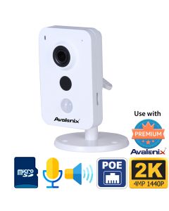 4mp 2K Resolution Professional Nanny Cam with 2-way Audio