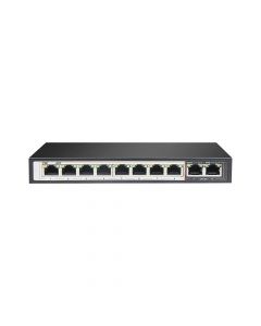 8 port PoE Switch with 8 PoE+ Channels
