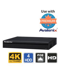 32 Channel 4K NVR with 16 PoE, Enterprise Series, 4HDD Support