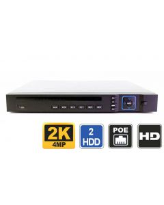 16 Channel 2K 1080P NVR, VGA Out Only - Clearance