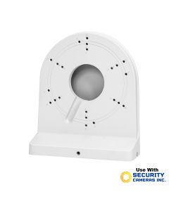 Wall Mount for Motorized Lens Dome Cameras by SCI, White