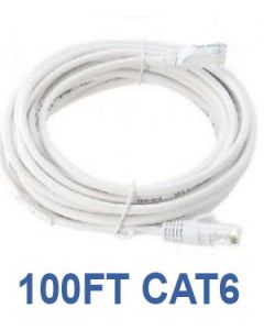 100ft CAT6 Cable White