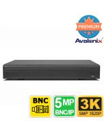 4 Channel DVR with 5MP CVI TVI AHD Camera Support