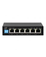 4 Port PoE Switch with 4 PoE+ channels