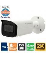 2K Outdoor Security Camera with Motorized Zoom, 200ft Night Vision