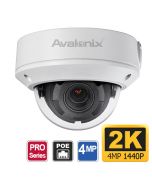 4MP Pro Series Dome Surveillance Camera, 4X Zoom, Clearance
