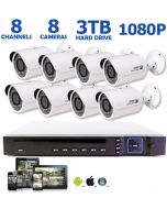 1080P 8 Camera IP Surveillance System