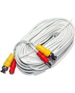 100ft Security Camera Siamese Cable, White