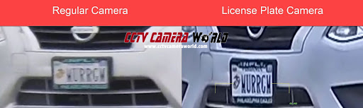 Regular Camera vs License Plate Camera in daylight