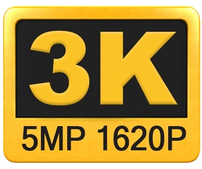 5MP 3K Video