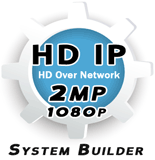 1080p 2 Megapixel IP Camera System